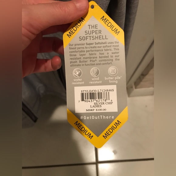 Free Country gray jacket - women’s medium - Picture 3 of 4